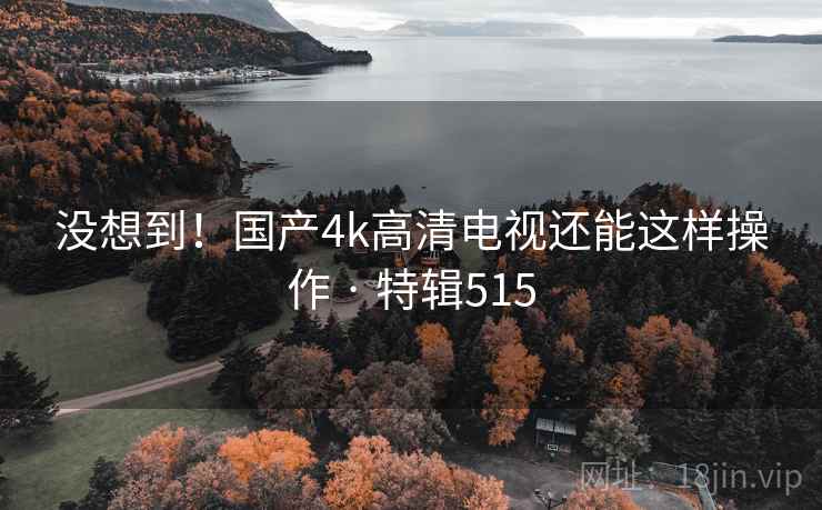 没想到！国产4k高清电视还能这样操作 · 特辑515